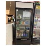 TRUE SELF CONTAINED 1 GLASS DOOR REFRIGERATOR