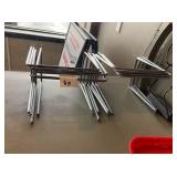 LOT OF 9 PIZZA STANDS