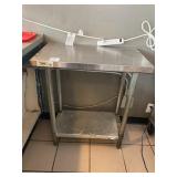 18" X 30" SS TABLE