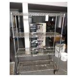 48" X 18" METRO RACK ON WHEELS - AS IS