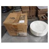 LOT OF 120 SYRACUSE 9-3/4" PASTA SOUP PLATES