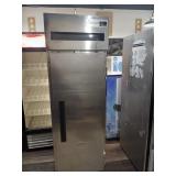 DELFIELD SELF CONTAINED 1 DOOR FREEZER ON WHEELS