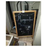 MENU BLACKBOARD SANDWICH SIGN