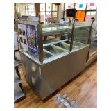 5 FT ELECTRIC STEAM TABLE WITH SNEEZE GUARD