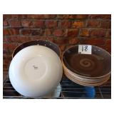 LOT 15 STEELITE BOWLS 10"