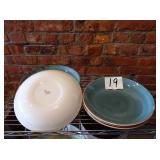 LOT 7 STEELITE BOWLS 7"