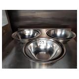LARGE SS BOWLS