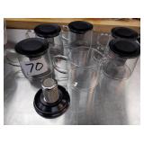 GLASS TEA STEEPING POTS
