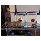 GLASS DRINK DISPENSERS