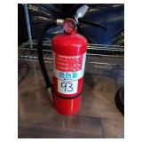 RED FIRE EXTINGUISHER
