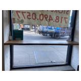 WOOD COUNTER 83" X 17"