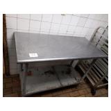 48" X 24" SS TABLE