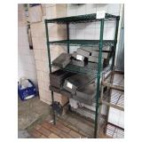 METRO RACK - NO CONTENTS 30" X 18" SHELVES