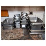 LOT 41 ASSORTED SS PANS