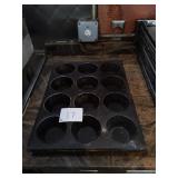 HEAVY DUTY MUFFIN BAKING TRAYS