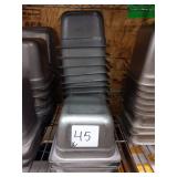 LOT 16 SS PANS 6" X 7" X 4" DEEP