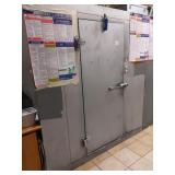 NORLAKE 6 X 6 SELF CONTAINED WALK IN FREEZER