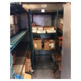 ASSORTED SIZE GREEN COATED METRO RACKS