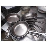 SS 10" FRY PANS