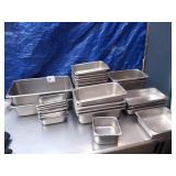 LOT 31 SS PANS ASSORTED