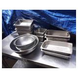 LOT 17 ASSORTED SS PIECES