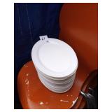 LOT 44 OVAL PLATES 12"