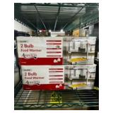 AVANTCO 2 BULB FOOD WARMER
