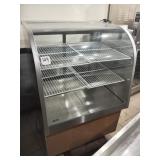 CRAIG 3 FT CURVED GLASS DRY SHOWCASE