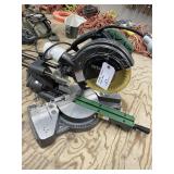HITACHI LAZER CHOP SAW