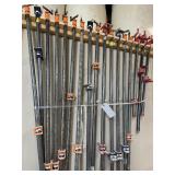 LOT 17 ASSORTED CLAMPS