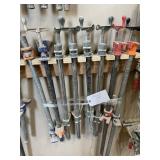 LOT 10 ASSORTED CLAMPS