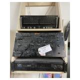 LOT VARIOUS SOUND EQUIPMENT INCLUDING ALL SPEAKERS