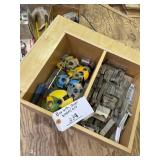 BOX WITH SHAPER BLADES & BITS