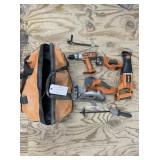 RIDGID BAG WITH CONTENTS