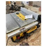 DEWALT PORTABLE TABLE SAW