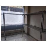 METRO RACKS 72" X 24" SHELVES - NO CONTENTS