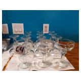 LOT 13 MARTINI GLASSES