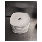LOT 14 SQUARE 10" PLATES