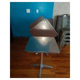 METAL OUTDOOR FOLDING TABLES 24" X 24"