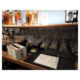 LOT ASSORTED GLASSES