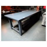 WOOD TABLE 86" X 35" X 30" TALL