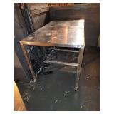 SS TABLES 34" X 24" X 36" HIGH