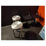 ASSORTED STOOLS - CHAIRS