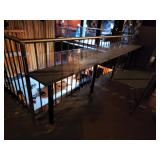 WOOD COUNTER 5 BASES 165" X 12" X 30" TALL