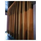 LARGE VELVET FIRE PROOF CURTAIN