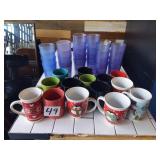 LOT ASSORTED CUPS