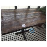 WOOD TOP TABLES 42" X 24"