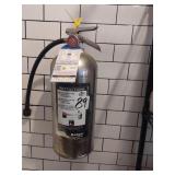 CHROME FIRE EXTINGUISHER