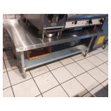 60" X 30" SS GRILL STAND- NO CONTENTS