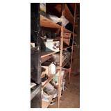 LOT SHELVES & CONTENTS